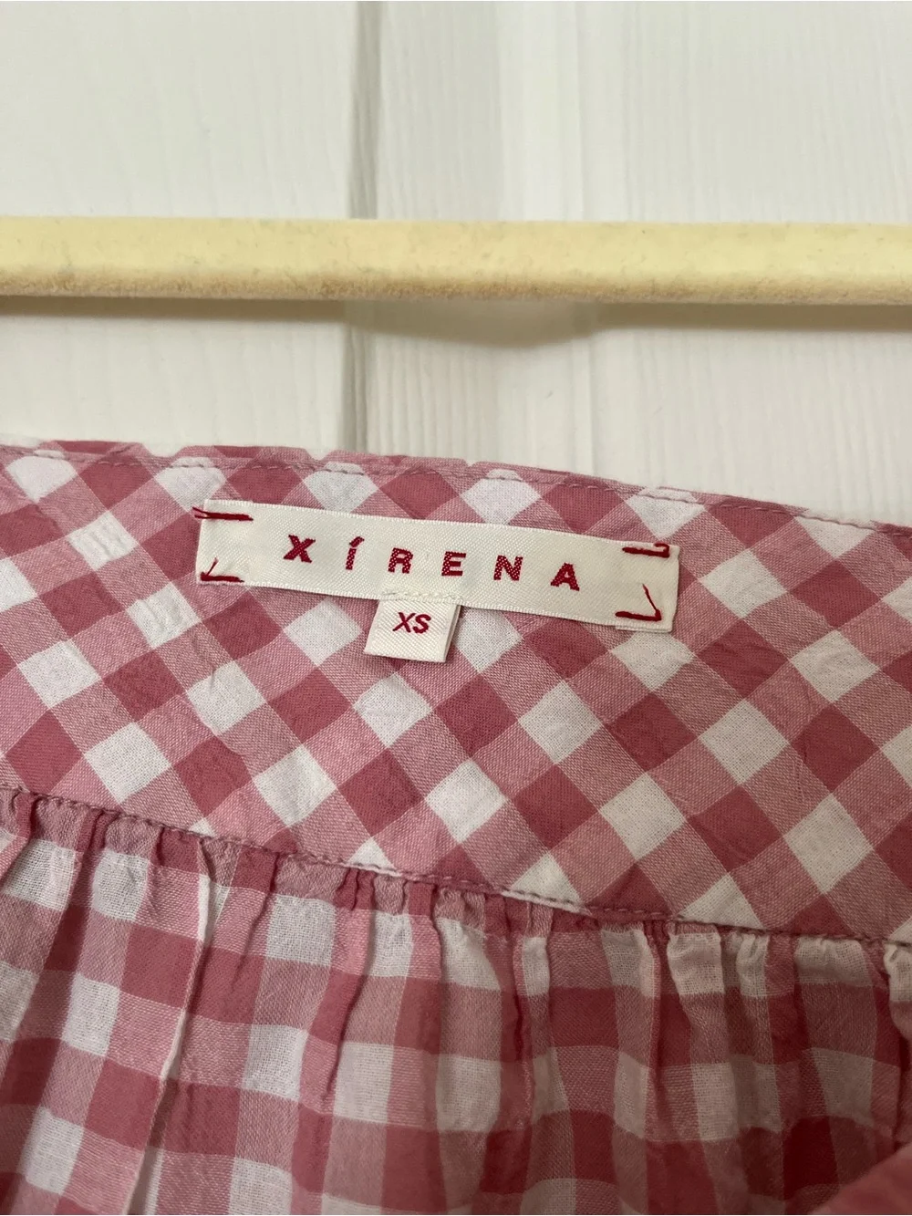 XiRENA Pink Gingham Tank Top for Kids